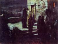 Ге Н.Н. Выход Христа с учениками в Гефсиманский сад. 1889. ГРМ